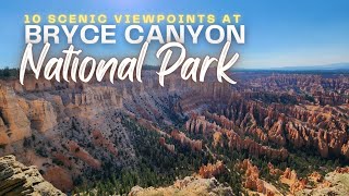 Scenic Overlooks amp Viewpoints of Bryce Canyon National Park in Utah [upl. by Stannwood170]