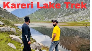 Kareri Lake Trek  Dharamshala Himachal Pardesh [upl. by Nyladnarb]