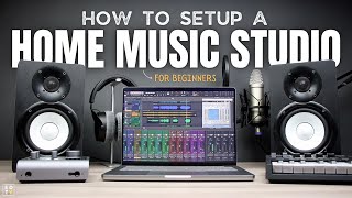 HOW TO Setup a Home Music Studio for Beginners 2024 [upl. by Eastlake]