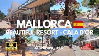 Mallorca 🇪🇸 Cala Dor  Your Perfect Holiday Destination 4K Walking Tour 🤩😍 [upl. by Pyotr]