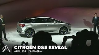 Reveal Citroën DS5  18 april 2011 Shanghai [upl. by Reiko]