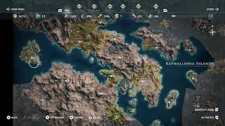 ZOISME CULTIST LOCATION ON WORLD MAP ASSASSINS CREED WALKTHROUGH [upl. by Leta]