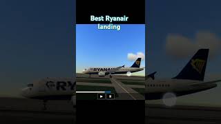 Best Ryanair landing pls hire me funny ryanair ryanairlanding planes rfs flyingsolo flying [upl. by Dynah]