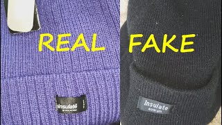 Real vs fake Thinsulate thermal hat review How to spot ripoff Thinsulate winter cap [upl. by Nahsez]