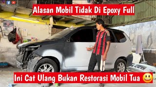 🔴 Cat Ulang Mobil Tanpa Epoxy Dan Epoxy Apa pengaruh nya [upl. by Dewhirst]