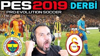 PES 2019 FENERBAHÇEGALATASARAY DERBİSİ [upl. by Aleinad167]