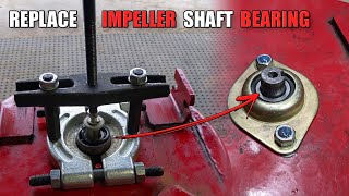 Removing a Seized Impeller Shaft Bearing on a Snowblower [upl. by Dick]