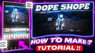 Free Fire Trending Dope Shope Montage Edit TUTORIAL ⚡Capcut Video Editing 📲 [upl. by Elawalo]