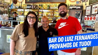 CONHECEMOS ONDE É FEITO O MELHOR BOLINHO DE CARNE DE SP  BAR DO LUIZ FERNANDES [upl. by Arette575]