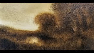 How To Paint Tonalist Landscapes In Oil Tutorial Part 1 [upl. by Eineeuq]