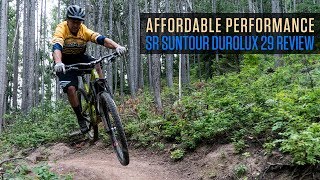 Affordable Performance  SR Suntour Durolux 29 Fork Review [upl. by Asilanom539]