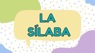 ¿QUÉ ES LA SÍLABA [upl. by Abigale]