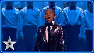 Malakai Bayoh astounds with MINDBLOWING cover of Caruso  The Final  BGT 2023 [upl. by Melissa]