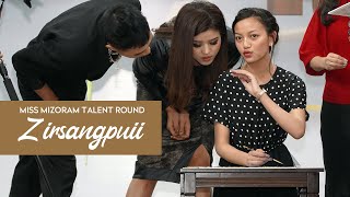 ZIRSANGPUII  MISS MIZORAM 2020 TALENT ROUND [upl. by Akram709]