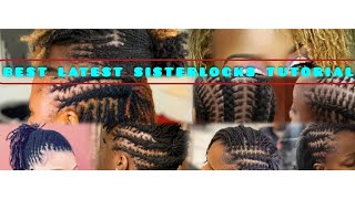 Best Sister Locks IdeasNatural Long and short hairstylesLocs Tutorials Super Easy updo [upl. by Wexler]