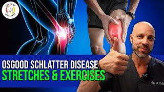 Osgood Schlatter Disease  Stretches amp Exercises For Knee Pain [upl. by Copland676]