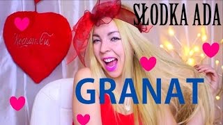 Słodka Ada OPOWIADA i ZJADA ♡ granat♡ [upl. by Asyral]