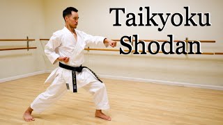 Kata Taikykoku Shodan Full Tutorial [upl. by Huba486]