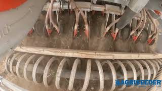 Erth Engineering Agriseeder Direct Seed Drill working Dorset England [upl. by Fanchon]