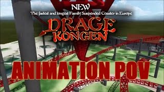 Djurs Sommerland Drage Kongen Animation POV New 2017 [upl. by Annatsirhc]