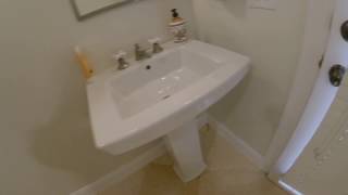 KOHLER Archer Pedestal Bathroom Sink review [upl. by Enwahs]