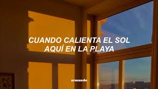 Luis Miguel — Cuando Calienta el Sol Letra [upl. by Male]