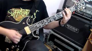 Suffocation  Devoid of Truth guitar cover by Hubert Więcek [upl. by Aoh]