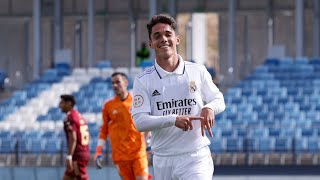 Sergio Arribas  Real Madrid Castilla vs Badajoz 25092022 [upl. by Wynn]