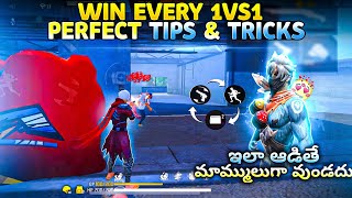 How To Win Every 1vs1 Rooms In Free Fire 🤓 Best Strategies Tips amp Tricks 🔥Movement Speed Trick [upl. by Ylloh]