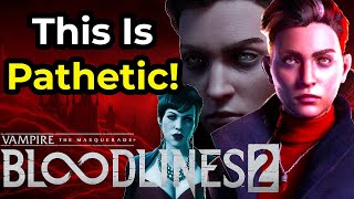 No Character Creation in Bloodlines 2 the Clown Show Continues  Vampire The Masquerade [upl. by Delora]