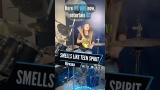 Nirvana  Smells Like Teen Spirit Drum Cover  Drummer Cam Played LIVE by Teen Girl Drummer [upl. by Nwotna]