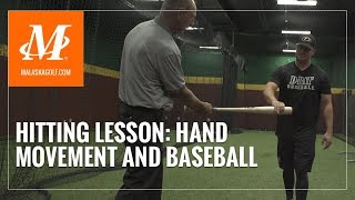 Malaska Golf  Hitting Lesson  Driving the Ball in Baseball and Golf [upl. by Black]