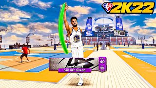 NEW 3 amp D OFF GUARD BUILD gives opponents NIGHTMARES on NBA 2K22 [upl. by Muire]