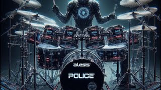 Alesis Strata PrimeThe PoliceEvery breath you takeDrum cover [upl. by Taran]