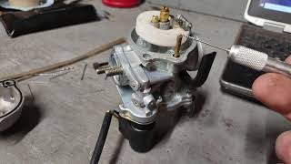 Honda CH80 Elite 80 Carb Electric choke repair GY6 Mini Bike Scooter Carburetor [upl. by Judus]