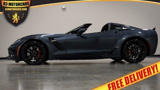 2019 CORVETTE Z06 2LZ SHADOW GRAY ONLY 6K MILES FOR SALE R3MOTORCARSCOM INSIDE VIDEO [upl. by Ferde]