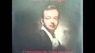 Walid Al Hajjar Dance Crepusculaire for Violin and Piano [upl. by Egni]