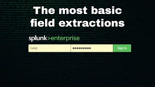 Basic Field ExtractionsDelimiters [upl. by Yvi560]