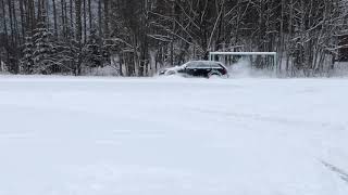 Audi A4 Allroad Quattro in snow [upl. by Adnarem733]