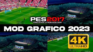 Nuevo Mod De Graficos Para Pes 2017 El Mejor Mod [upl. by Eenahs]