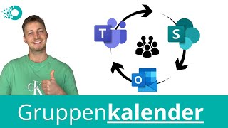 Gruppenkalender erstellen GANZ EINFACH freigeben und in Outlook und Teams einbinden [upl. by Gaye]