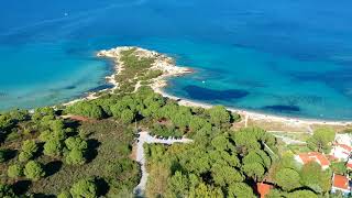 Vourvourou one of the best beaches in Sithonia Greece [upl. by Robb]