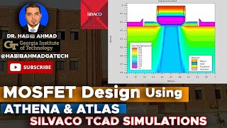 Silvaco TCAD StepbyStep Tutorial  MOSFET Design with ATHENA amp ATLAS 🔍️🚀 🔬💻️mosfet tcad [upl. by Navillus]