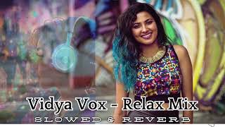 Vidya Vox Songs  Slowed amp Reverb  Chilled Mix  Relax Music LOFI version [upl. by Jack]