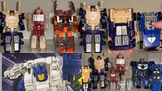 Transformers legacy united Rukus review Doom n destruction deluxe figure collection G1 comparison [upl. by Nezam]