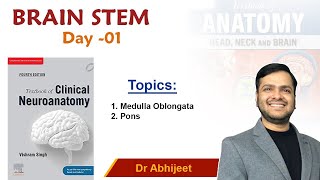 Neuroanatomy  Brain Stem For Mbbs 1st Proff By Dr Abhijeet [upl. by Naitsirk]