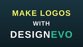 How to Make Free Logos with DesignEvo [upl. by Iona]