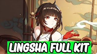 A 5 STAR GALLAGHER Lingsha Full Kit amp Abilities Analysis  Honkai Star Rail [upl. by Pesek880]