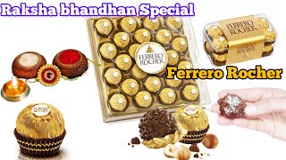 How to make Ferrero Rocher Chocolate Recipe at homeHomemade Ferrero Rocher Raksha bhandhan Spl [upl. by Soluk]