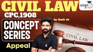 How to Appeal In Civil Law CPC 1908  Appeal Concept Explained  Judiciary IQ [upl. by Eitak]